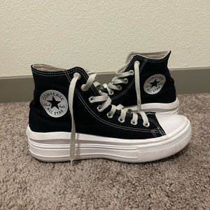 Chuck Taylor All Star Move Platform Black Size 10